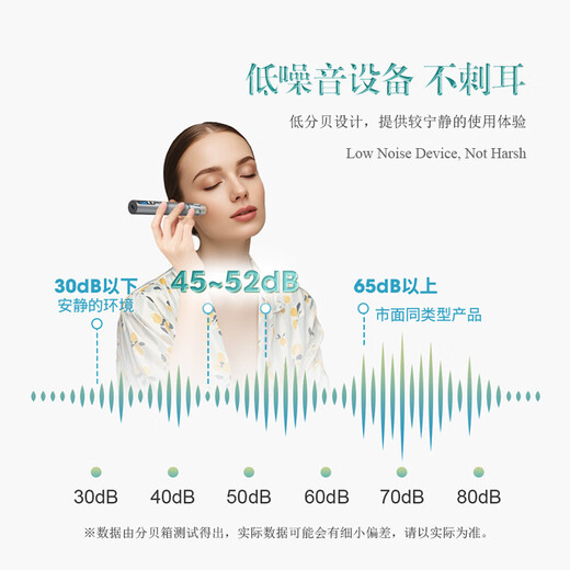 Acridine Yi Jingdong express delivery water light instrument self-made home microcrystal introduction instrument microneedle nano full set face slimming non-roller scalp electric face head abdomen neck m10 suitable for various liquid introduction