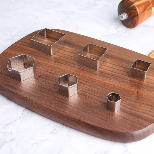 Jingxianju biscuit mold star five-pointed star mold cookie biscuit baking abrasive shaping pastry kitchen gourmet snacks 30-piece set biscuit mold box