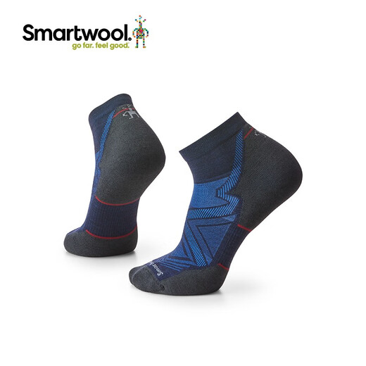 
SMARTWOOL running directional shock absorption ankle socks Merino wool socks outdoor socks sports socks short socks 1661 deep sea blue 1661 092 M (suitable for foot size 38-41)