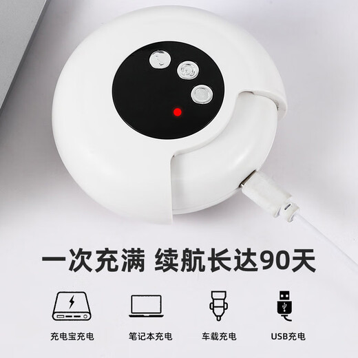 Shijanu New Nail Grinder Fully Automatic Nail Clipper for Household Children and Elderly 2024 New Trimmer Ivory White (Second Gear Adjustment)