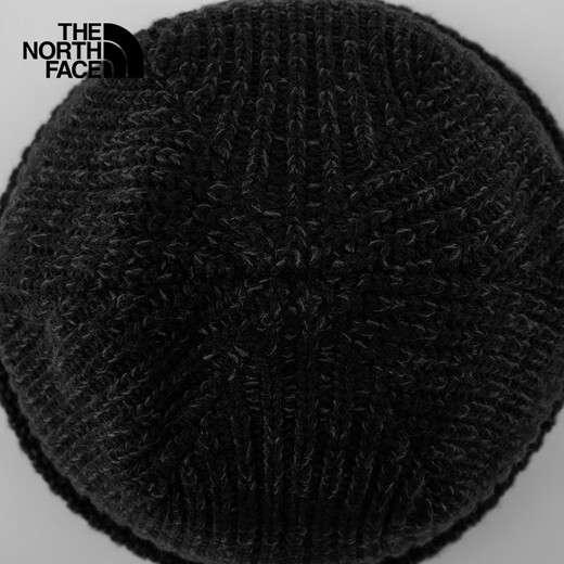 The North Face Sports Hat Autumn and Winter Universal Men's and Women's Outdoor Comfortable Winter Warm Knitted Beanie | 3FJW JK3/Black OS/One Size