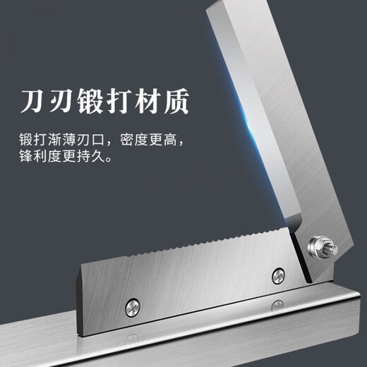 Jingyouyu German precision bone cutter bone cutting knife household manual commercial knife bone cutting artifact chop ribs cut chicken frozen meat special thickened manganese steel integrated milling tooth steel seat 40CM 60 and above 160mm