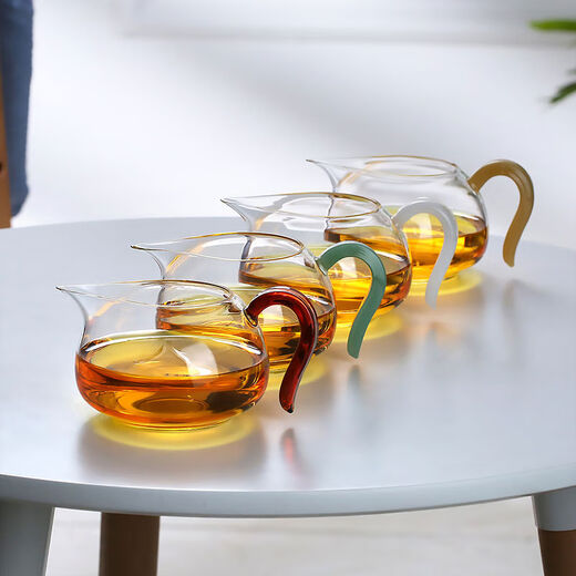 Peking University History Colorful Cup Pure Transparent Pour Cup Divider Kung Fu Tool CH-20 Yellow 330m