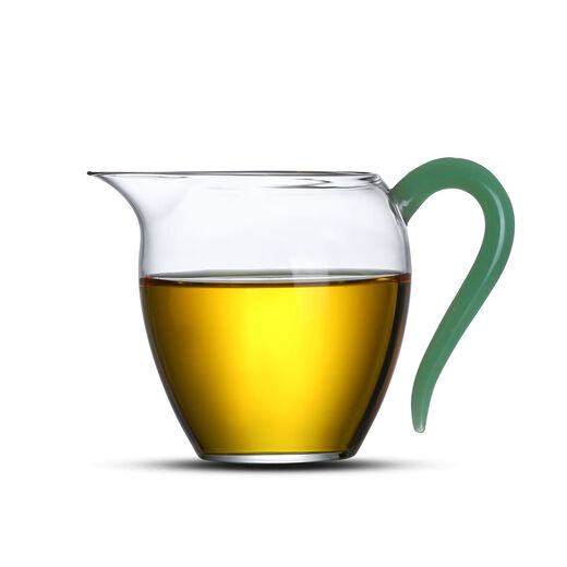 Peking University History Colorful Cup Pure Transparent Pour Cup Divider Kung Fu Tool CH-20 Yellow 330m