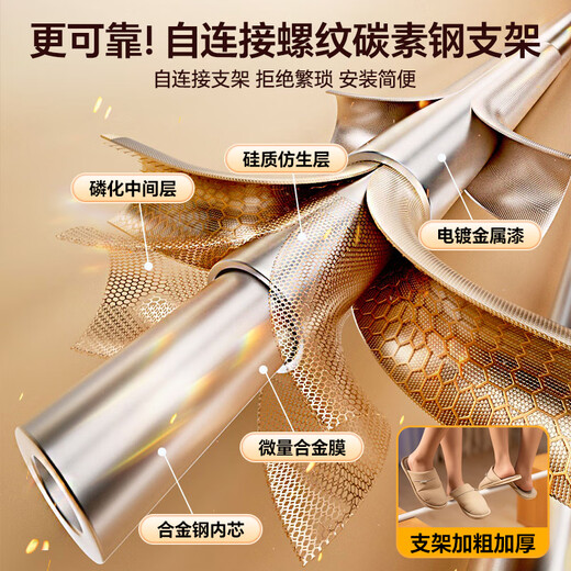 Montover Winter Warm Bed Net Mosquito Net Home Bedroom 2024 New Indoor Bed Tent Winter Warm Windproof Bed Curtain Mika-A Class Encrypted Tent Yarn丨Splicing-free Bold Paint Bracket Three-sided Cotton Warm Curtain丨Suitable for 1.8M Bed丨Detachable Curtain for Winter and Summer Use