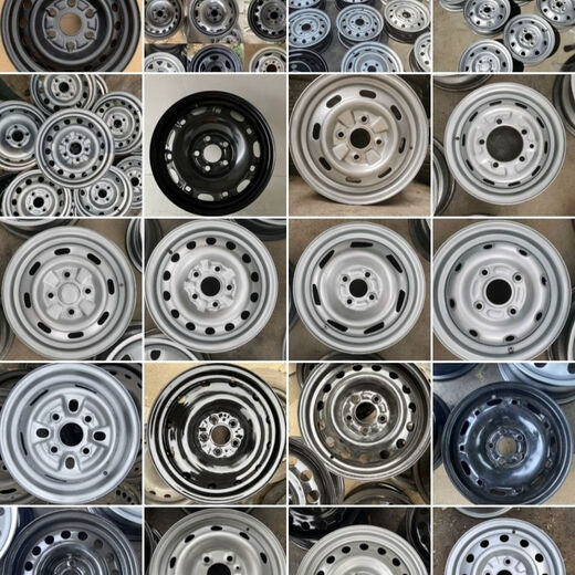 Litian wheel hub Changan Wuling Jinbei BYD Chery Geely Dongfeng Volkswagen Poussin Jetta and other iron wheels 14-inch Jetta Santana five holes