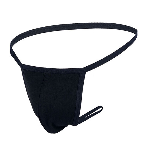 Universal men's butt plug underwear, men's chrysanthemum wearable underwear, anal plug, invisible, 4 sizes to choose from, fingertips 28-32, five beads (silicone)