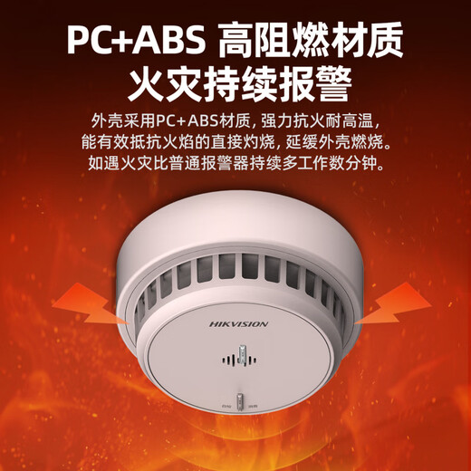 Jingxi German brand smoke sensor alarm smoke alarm smoke detector independent induction commercial fire alarm double upgrade escape self-rescue three-piece smoke alarm mask