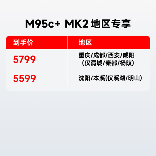 Ninebot Qianxi's same model M95c+ Mk2 electric motorcycle, smart driving, long-range electric motorcycle, pick up in store, choose color in store