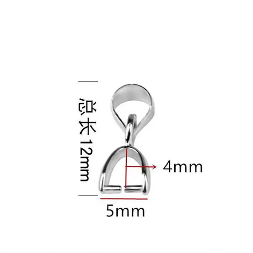 Buhesyt imitation pure 18k gold jadeite jade pendant gold buckle pendant Hetian jade gold necklace white gold melon seed buckle gold single needle pendant buckle