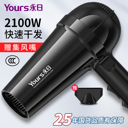 Yongri (yongri) household hair dryer 2100W professional high-power floral dormitory family high wind constant temperature hair dryer national subsidy Mother's Day gift