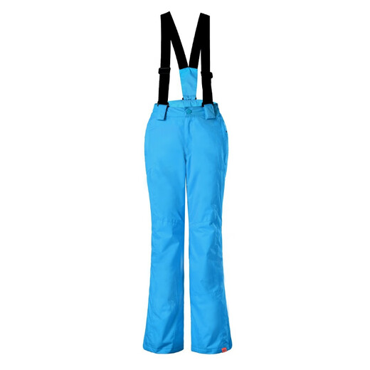 Gsou SNOW children's ski pants overalls for boys and girls, windproof, waterproof, warm double snowboard pants, ski suit, black 100cm