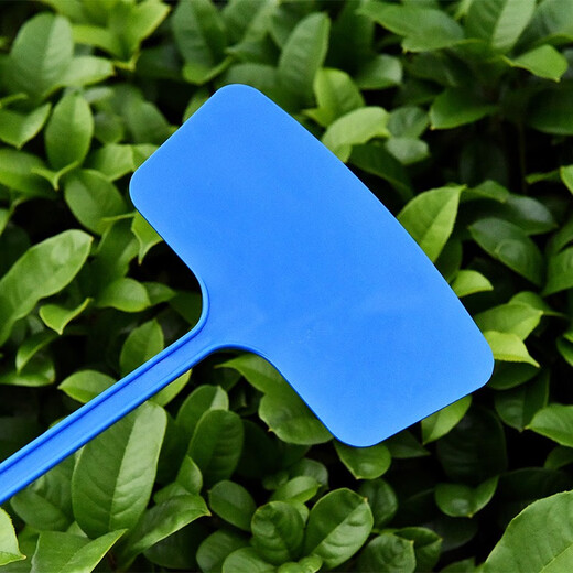 Shipton gardening label flower plant label ground sign waterproof gardening custom sign integrated bevel bevel 30cm blue (10 pieces)