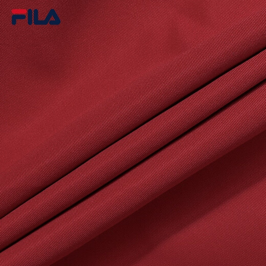 FILA Official Men's Cotton Clothes 2026 Spring New Style Fashionable Casual Comfortable Classic Jacket Warm Jacket Teeth Maroon-WI M 170/92A/M