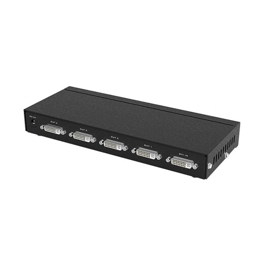 Maxtor Dimension DVI splitter one to four, 1 in and 4 out, HD digital split screen splitter for engineering machines, DVI one to four