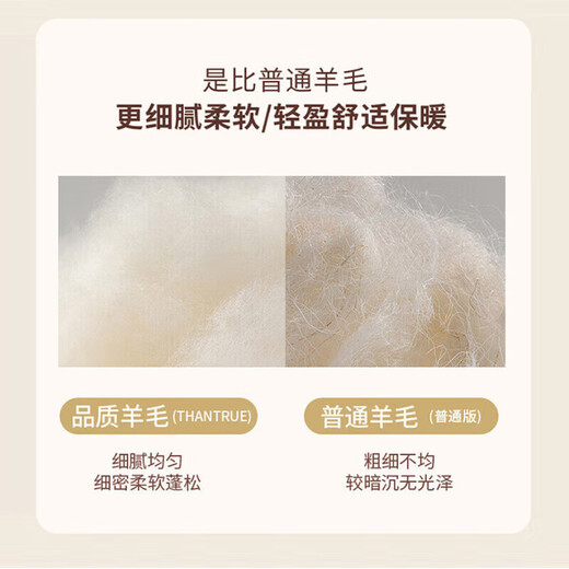 GIAVENTOLA Australian Wool Scarf Women's 2025 Autumn and Winter New Style Scarf Women's Light Luxury Birthday Christmas Gift for Girlfriend and Wife Tuoqage Exquisite Gift Box