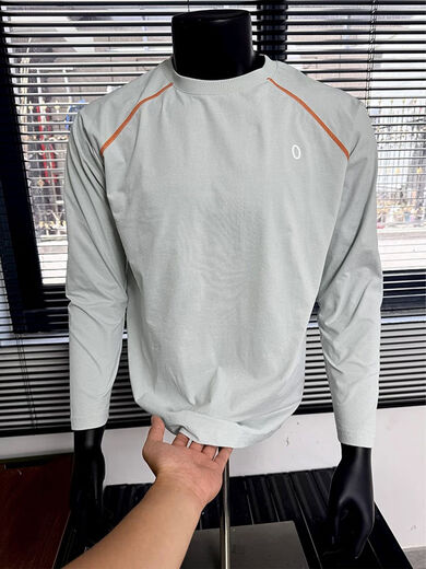 American outdoor 7A quick-drying long-sleeved t-shirt for men and women summer ice silk sun protection cycling clothes mountain sports tops bud yellow upgraded model M M suitable for 100-115Jin Jin equals 0.5 kg