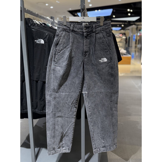 The North Face purchases The North Face 25 Autumn Men's White Label Simple Jeans Trousers Loose Comfortable Casual Sports Pants R57 Light Blue NP6NR57K One Size (105)