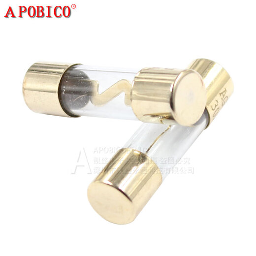 AGU car audio fuse fuse gold-plated glass fuse tube holder 10*38mm 10A-100A 10*38 fuse_70A (1 piece)