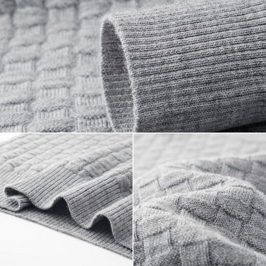 Shanshan Heavy Wool Autumn and Winter Retro Braided Warm Young and Middle-aged Business Wool Sweater Men's Sweater Knitwear