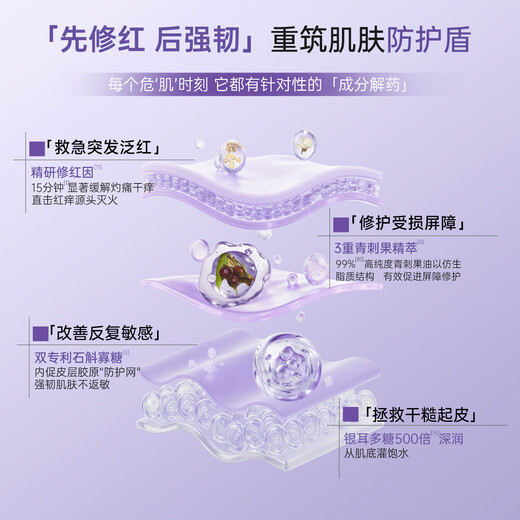 Botanical Doctor Green Thorn Fruit Soothing and Repairing Set Sensitive Skin Skin Care Products Christmas Gift Set of 2 (Water 100ml + Milk 100ml)