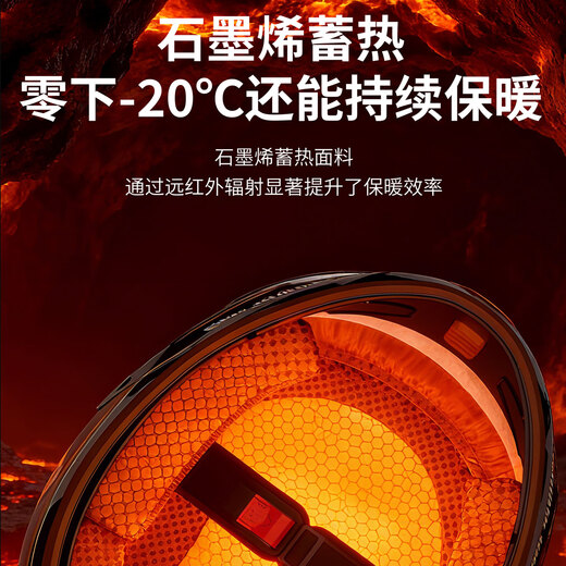 JHLONG URBANSTYLE HELMET winter anti-freeze, warm and anti-fog motorcycle full-face helmet for men, new national standard 3c certified electric vehicle helmet for women, 3c certified class A, matte black, high-definition push-in anti-fog mirror, one size fits all, head circumference 53-62