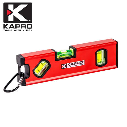 KAPRO Cape Road high-precision micro magnetic aluminum alloy multi-functional flat water ruler mini level 771 10 cm (strong magnetic) 771-40M-10cm