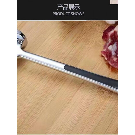 Teeth Doctor Fat Dong vino al supermercado a comprar el mismo tipo de martillo para carne, martillo de carne de cocina alemán de acero inoxidable 304 de doble cara, 2 martillos para carne de acero inoxidable 304