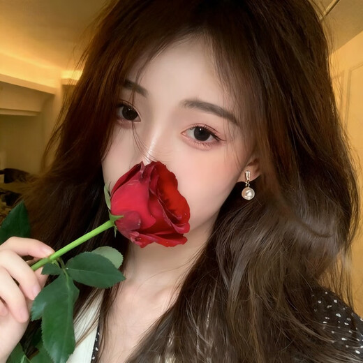 Bai Qixin Pearl Earrings, French Retro Earrings, Feminine and High-end Earrings, Versatile Earrings for Girlfriend’s Birthday Gift, French Pearl Earrings, S925 Silver Needle