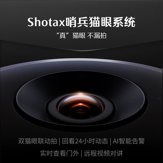 DESMAN Smart Türschloss Finger Venenerkennung Sentinel Smart Cat Eye Großbildschirm Fingerabdruck Passwortsperre Dasheng Q5MSPro