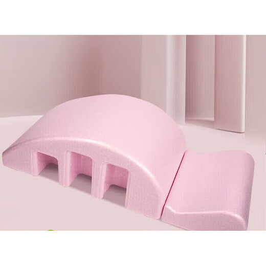 Universal scoliosis device for adolescents, medical Pilates spine device arc scoliosis lumbar spine soothing yoga equipment high high density silver gray (hardened load-bearing 300KG)