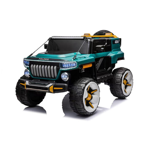 Weibet children's electric car four-wheel drive off-road vehicle double baby drift car remote control car can seat adults. The double version comes standard with pink/12v10 large electric/four-wheel drive 390 motor