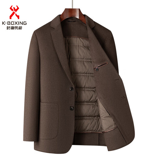 KBXNG Jinba autumn and winter fur removable liner five-color small suit gray M