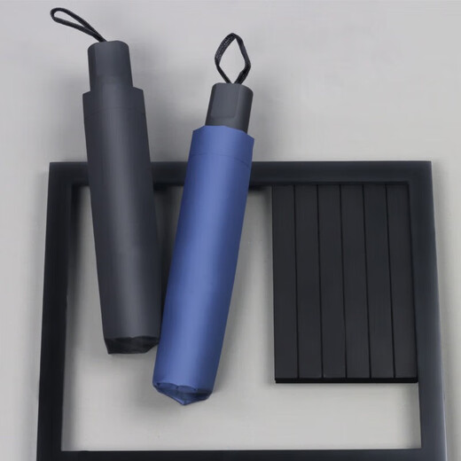 Anikaka manual umbrella folding male and female large double student simple reinforced wind-resistant sunny and rainy dual-use parasol umbrella 8 ribs