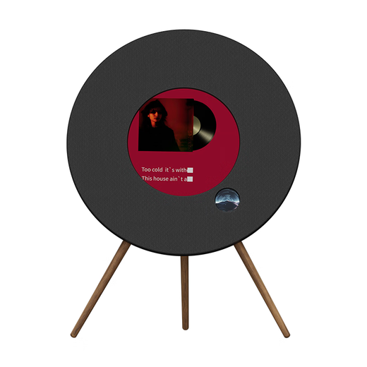 CC&JBL record suspended lyrics audio vinyl subtitles floor-standing HIFI wireless Bluetooth speaker high-end internet celebrity home living room atmosphere sense boys and girls birthday gift national subsidy