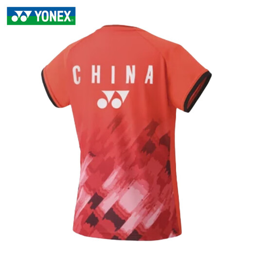 Yonex Yonex Badminton Sportswear National Team National Competition Competition Traje Shorts Hombres y mujeres Nuevo estilo YY Mujeres Mangas cortas 20783cr-Bright Naranja (686 colores) l