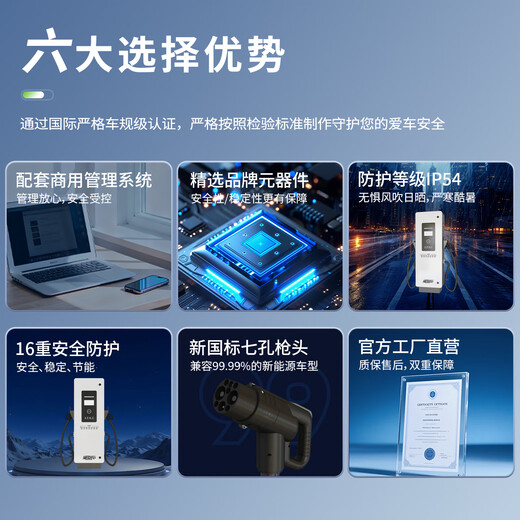 Touran charge commercial 20/30/40/60/80/120/160kw DC fast charging pile 380V household 9-hole new energy electric vehicle heavy truck general scan code toll collection and website construction dedicated 20kw single gun-floor-standing 9-hole DC charging pile