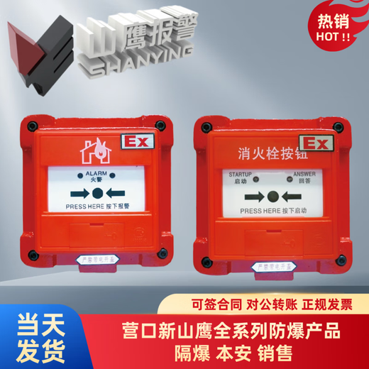 Explosion-proof smoke temperature sensor detector Yingkou Xinshanying brand fire accessories temperature sensor module explosion-proof infrared beam smoke detector