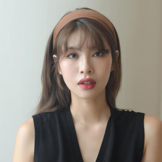 Xiao Panda French retro wide-brimmed design headband for women to absorb sweat and wash face when going out for sports internet celebrity headband high-end wide-brimmed headband dark gray in stock