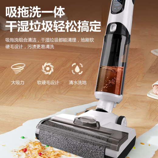 Malida sweeping robot, household sweeping and mopping integrated automatic cleaning, fully automatic mopping machine, washing and mopping integrated smart cleaning mop household, blockbuster new product, flagship version, front and rear drive + four motors + electrolyzed water