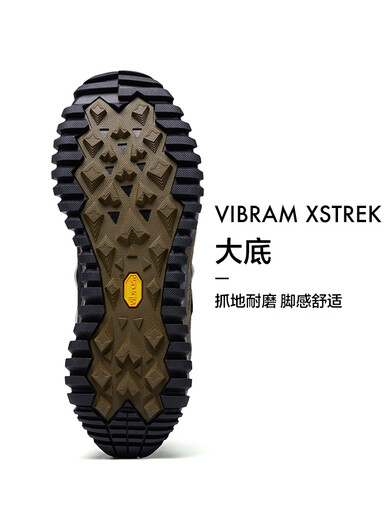 KOLON SPORT men's and women's same ULTRA-K light outdoor shoes, wear-resistant, grippy, breathable camping hiking shoes, dark brown BK 225 36 2/3