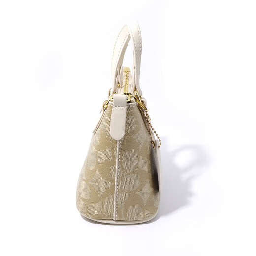 MK&GN luxury women's bag mk women's bag 2025 new one-shoulder crossbody bag light luxury big brand small tote bag handbag off-white