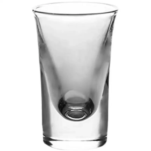 Yusenyi Bullet Cup Sip Cup Small Wine Cup Jager Cup Shot Cup Swallow Cup White Wine Cup Thick Bottom Cocktail Wine Cup b52 Black Wooden Cup Holder 6 Holes-25ml Bullet Cup