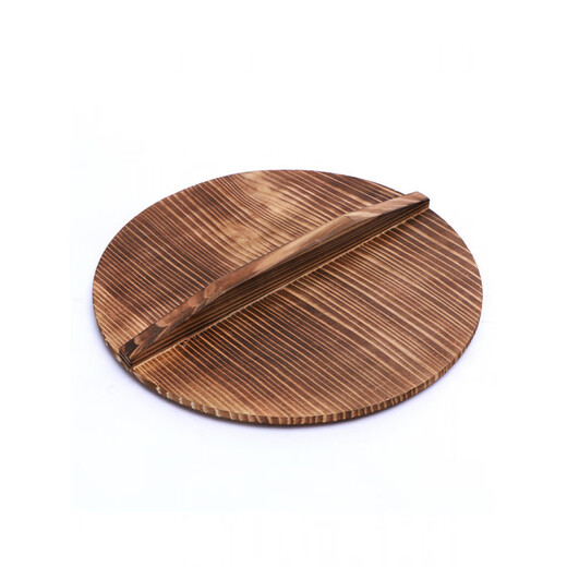 GIVEGOOD Japan imported quality fir pot lid round wok lid home old-fashioned thickened solid wood rural large pot lid 30c/m