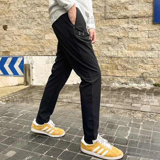 Under Armor Sports Pants Men's Training Fitness Quick-Drying Woven Casual Straight Pants 409-Blue 4XL