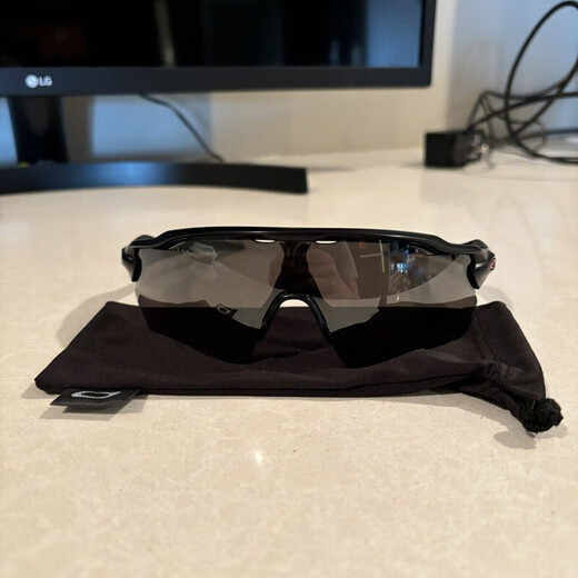 OAKLEY欧克利RADA哑光黑跑步太阳镜山地骑行运动眼镜护目镜摩托0OO9208 0OO9208-C4