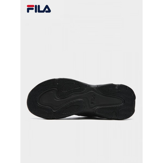 FILA Mars 4 S mesh retro running shoes men's shoes 2025 winter new dad shoes breathable sports shoes black/grey black/grey-BP 40.5