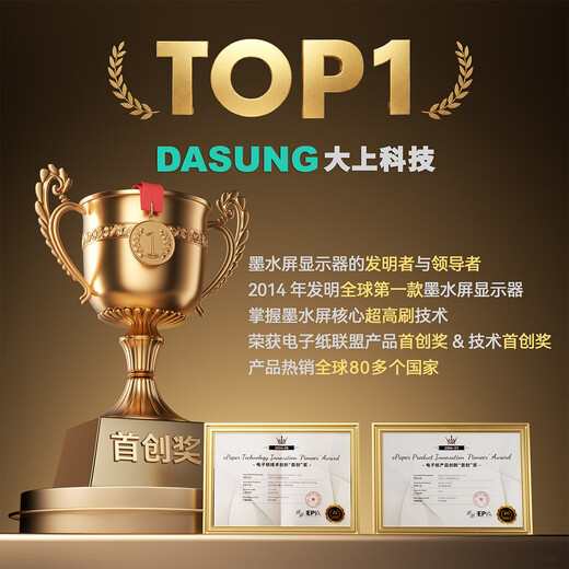 DASUNG Color Ink Screen Monitor 25.3-inch ultra-high brush eye protection computer monitor e-book reader electronic paper book reading mobile phone expansion display color screen revolutionary front-lit version (with stand)