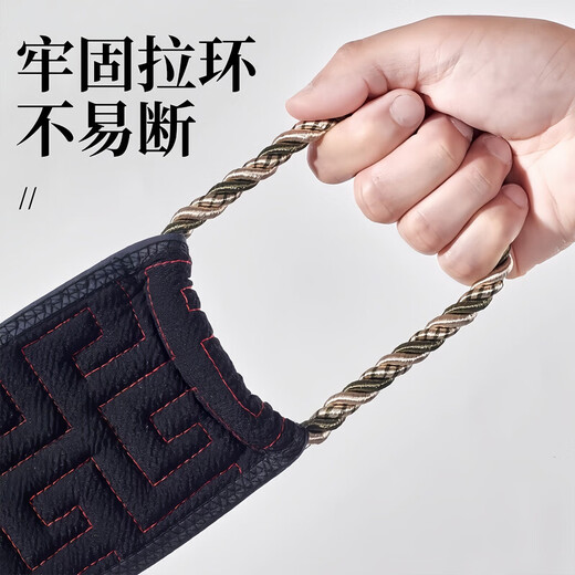 Bath towel, coarse sand double-sided back rub strip, men's bath towel, powerful mud rub artifact, household long strip to rub the back, black 1 pack, widened and thickened, thick and fine double sand