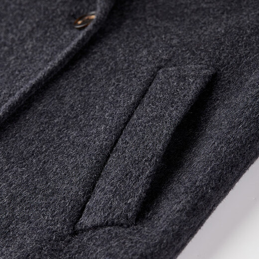 Shandubila wool thickened warm woolen coat for women winter women's small medium and long commuting double-sided woolen coat